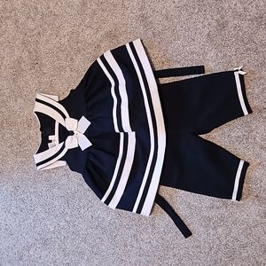 Two piece sailor suit (24 m)